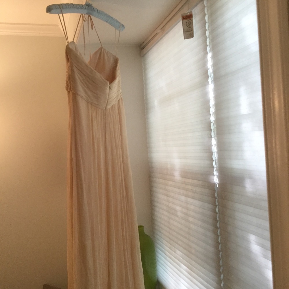 Amsale Silk Gown